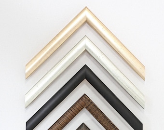 11/16" Wood Frames - Custom-made picture frames