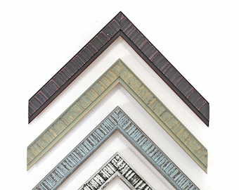 3/4" Distressed Aged Frame - Custom-made picture frames