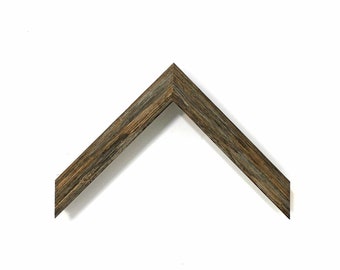 1" Grey-Brown Barn-wood Shadow Box - Custom-made picture frames