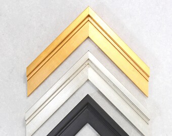 3/4 inch deep Floater Frames - Wooden floating frames for canvas & cradled wood panels