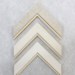 1-3/4&quot; Linen Liner w/Gold/Silver Lip - Custom-made linen liners