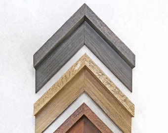 2 inch deep Rustique Floater Frame - Wooden floating frames for canvas & cradled wood panels