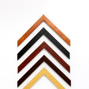 3/4&quot; Wood Frame - Custom-made picture frames