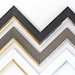 1 Inch Deep Natural Floater Frames - Wooden Floating Frames for Canvas ...