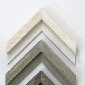 1-1/2&quot; deep Rustic Wooden Floating Frames for Canvas & Cradled Wood Panels