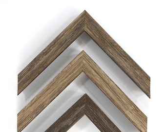 1-3/8&quot; Barnwood Shadow Box - Custom-made picture frames