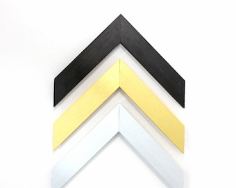 1-5/16 " Matte Metal Frame - Custom-made metal frames