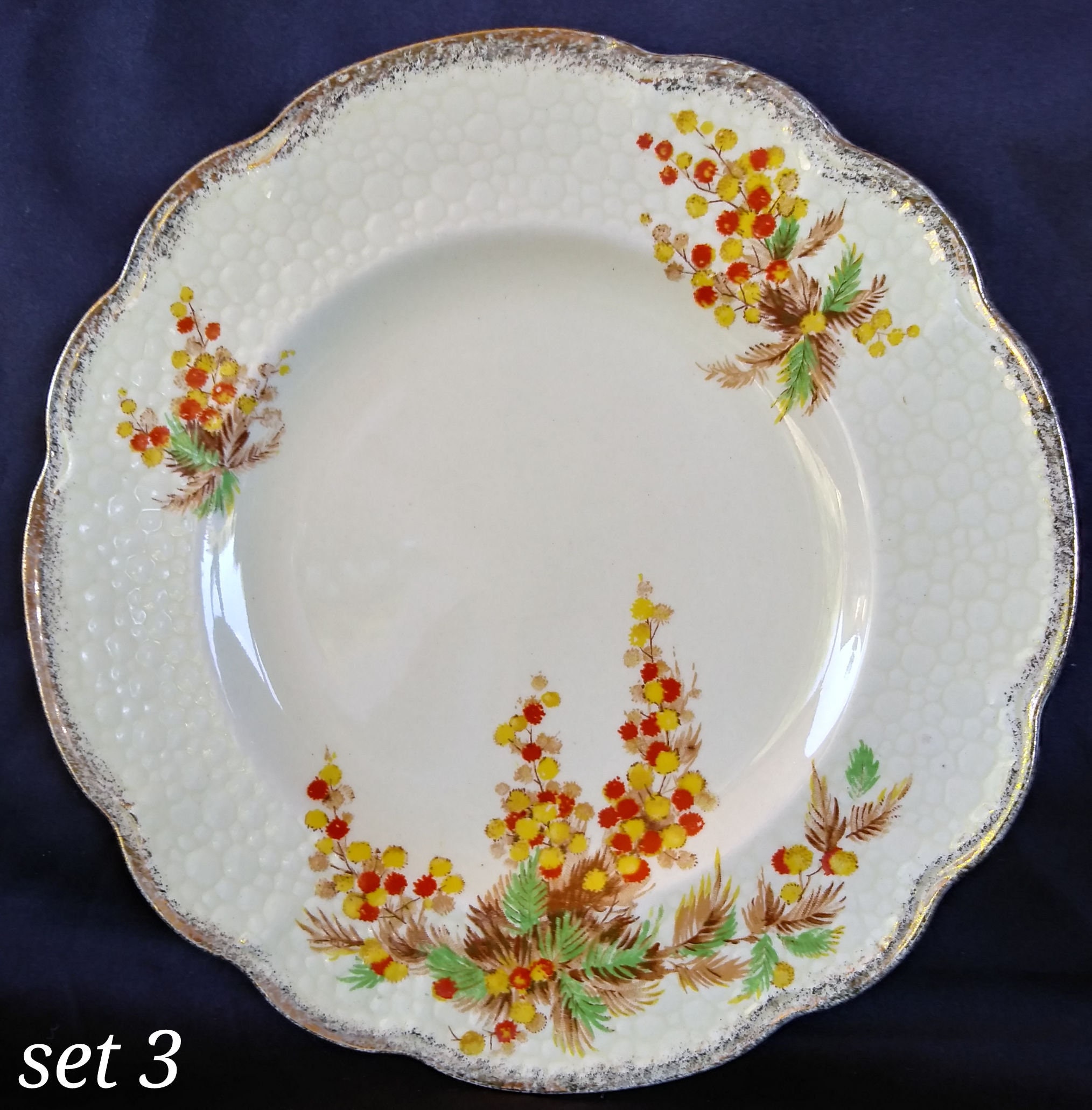 Vintage Cup 2 Saucers J&G Meakin Sunshine Acacia Bloom in Etsy Australia