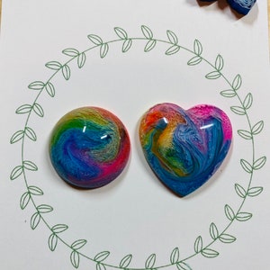 Resin Magnets, Fridge Magnets, Goodie Bag Stuffer, Magnet Set, Hostess Gift, Housewarming Gift, Dorm Decor, Bunco Gift, Mothers Day Gift