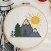 Mountain Cross Stitch PDF Pattern, Nature Cross Stitch Pattern PDF ...