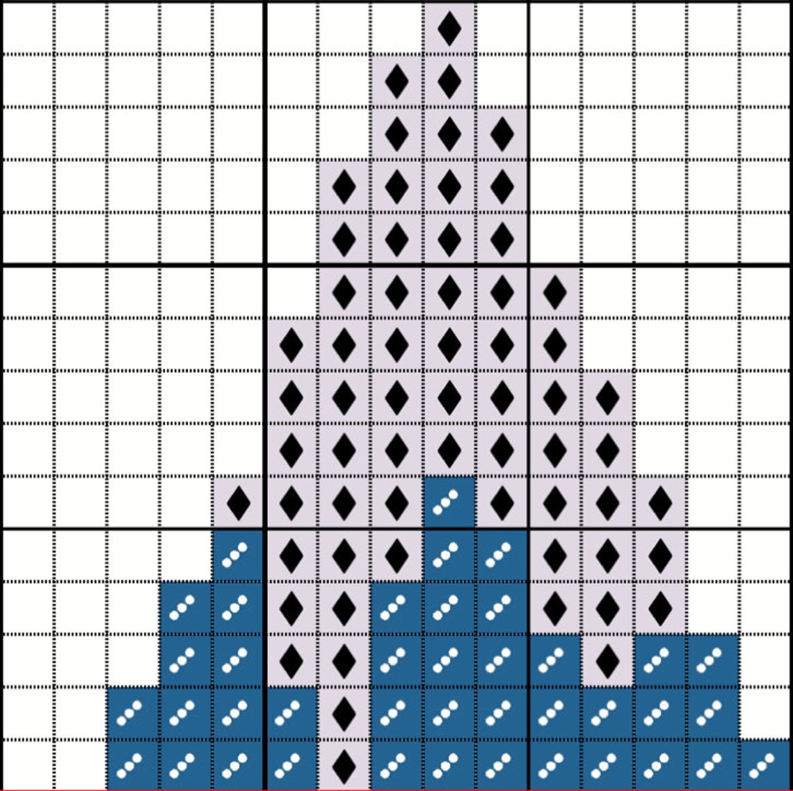 Mountain Cross Stitch PDF Pattern, Nature Cross Stitch Pattern PDF ...
