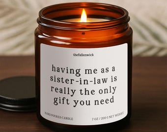 Gift from Sister-In-Law, Gift for Brother-In-Law, Future Sister-In-Law, Funny Gift For Sister-in-Law, Birthday Gift, Family Gift Exchange