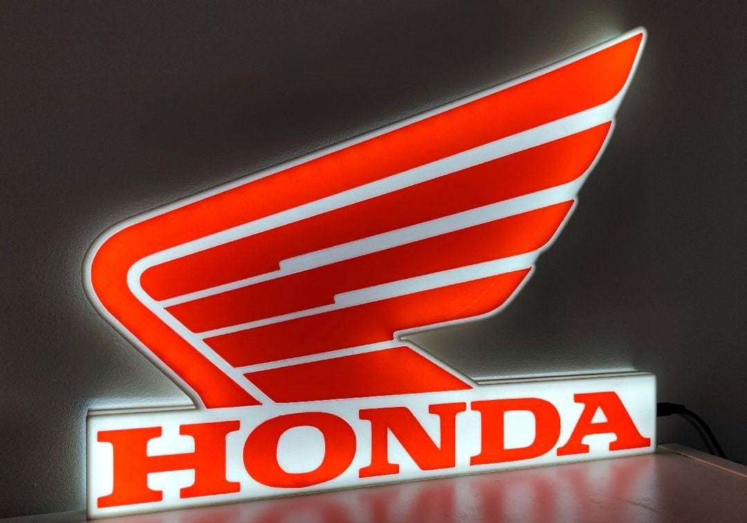 Illuminated Honda Sign - Etsy