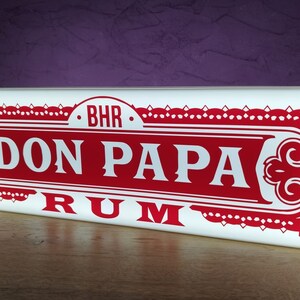 DON PAPA luminous logo