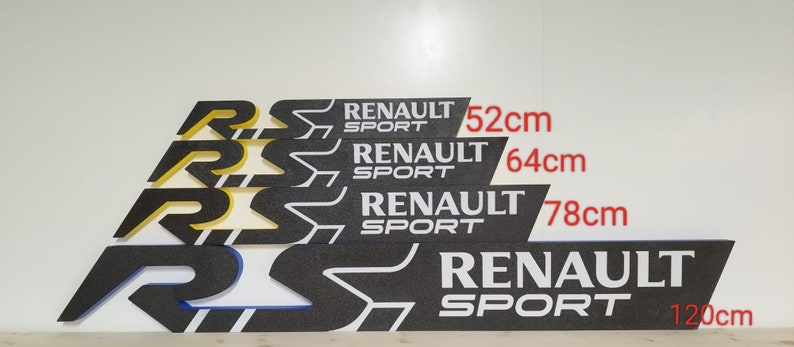 Logo Renault sport lumineux image 8