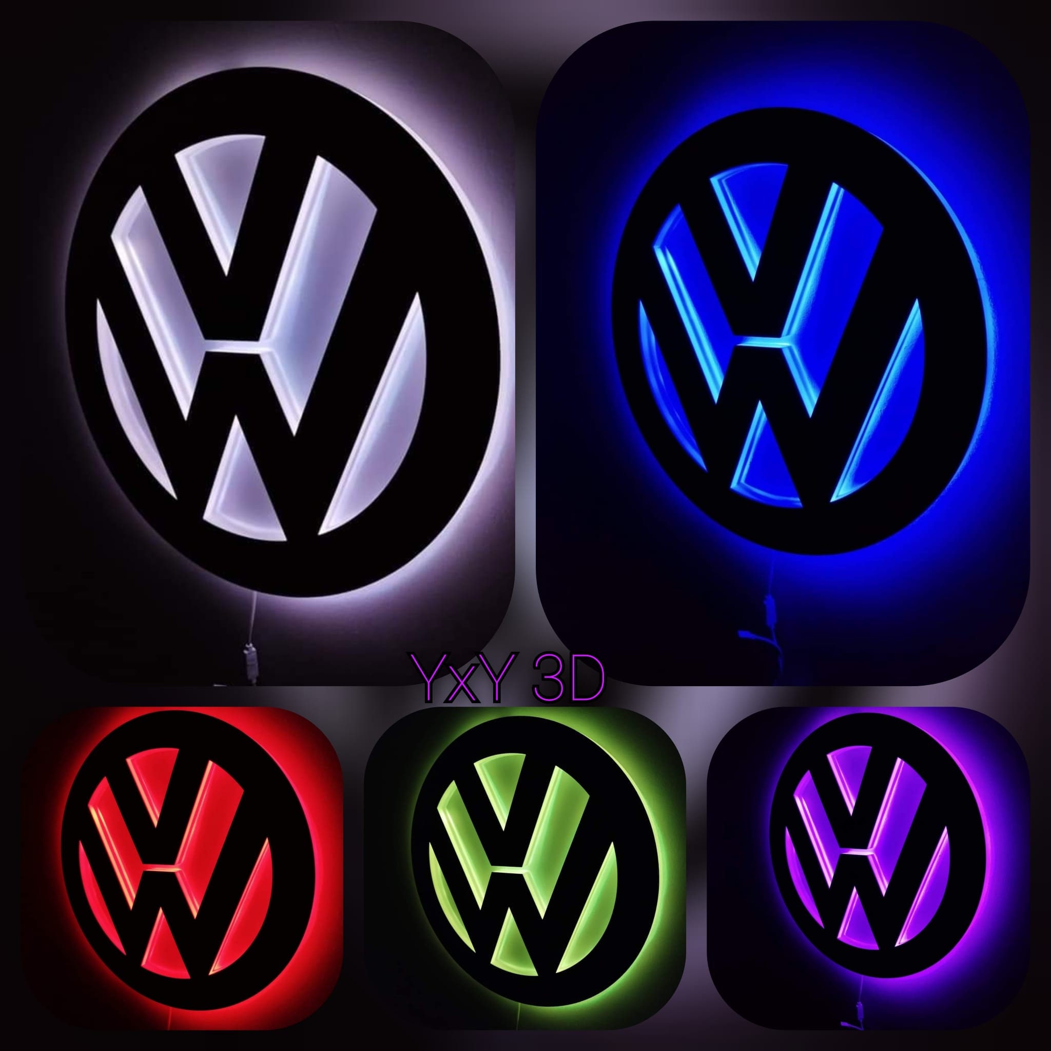 LED Plaque d' immatriculation ensemble de lumière pour Volkswagen VW Caddy  Jetta