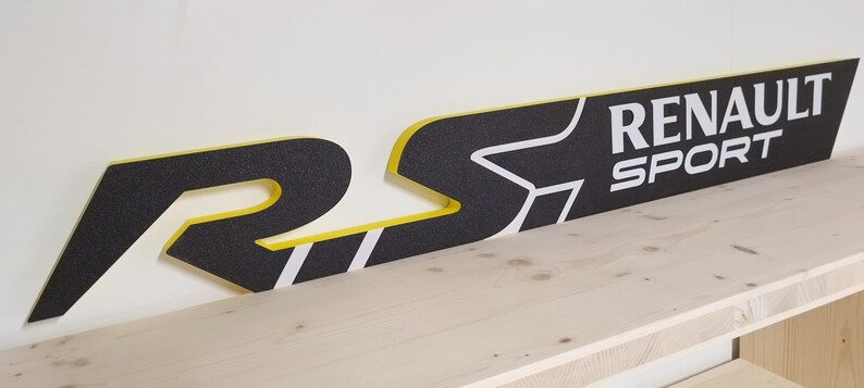 Logo Renault sport lumineux image 3