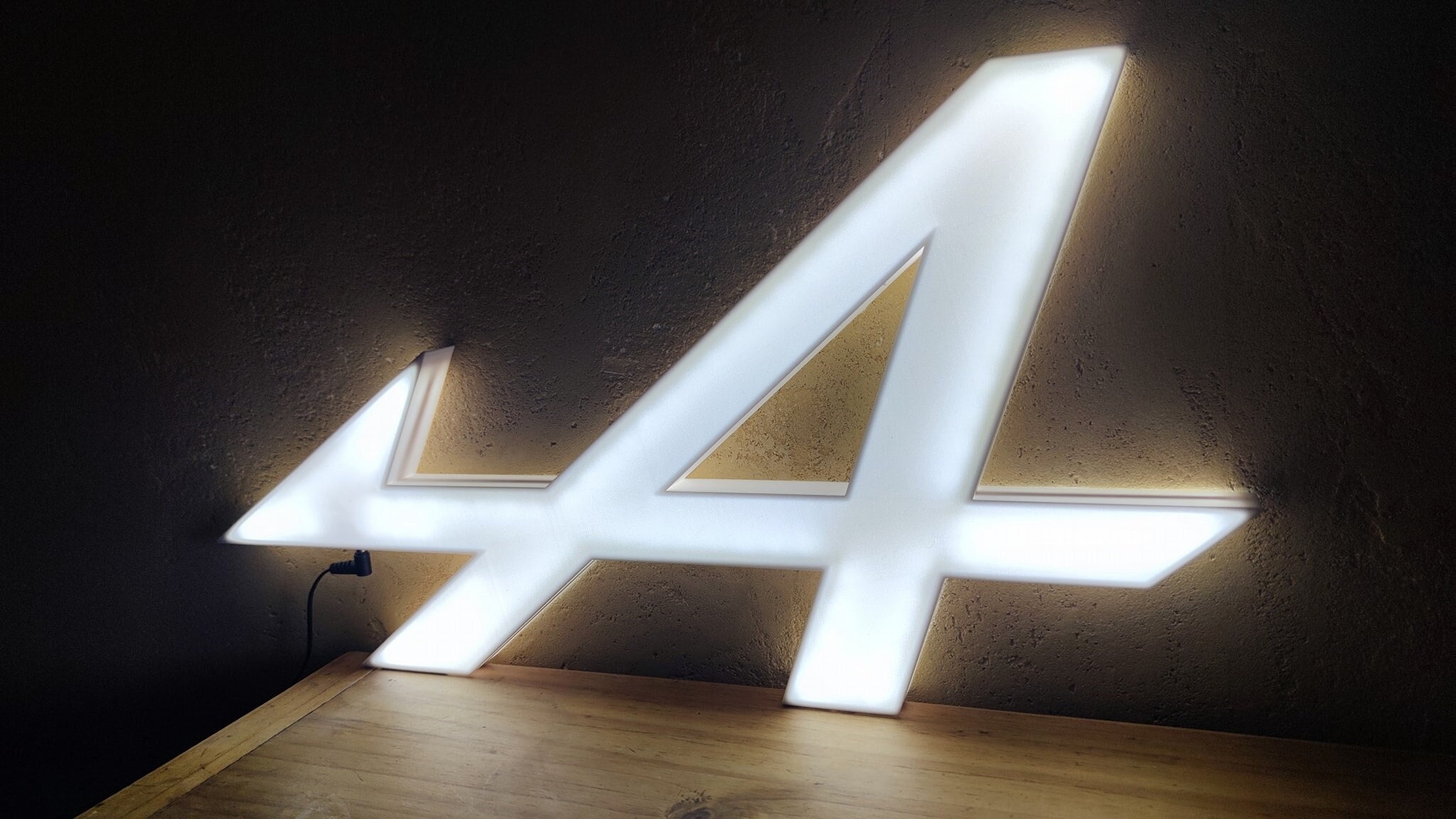 Enseigne Alpine Lumineuse