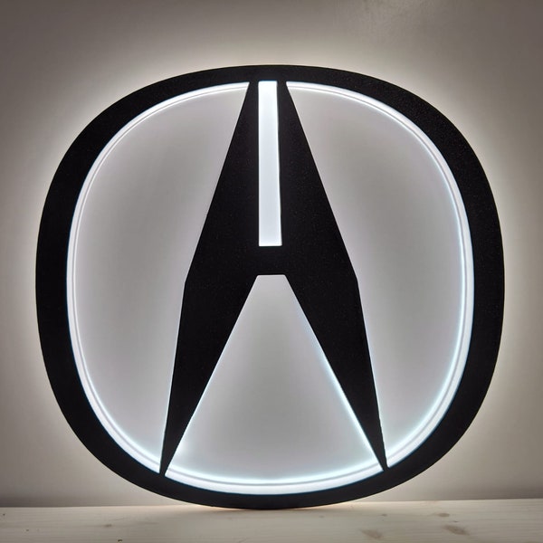 ACURA illuminated logo