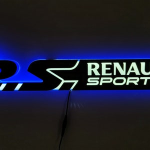 Logo Renault sport lumineux image 6