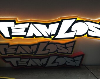 Logo lumineux TEAM LOSI