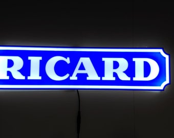 Logo lumineux RICARD