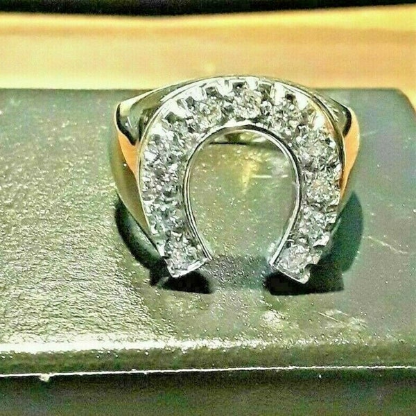 Horseshoe Ring Etsy