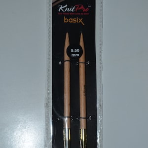 Knit Pro Basix Birch diverse verwisselbare naaldpunten