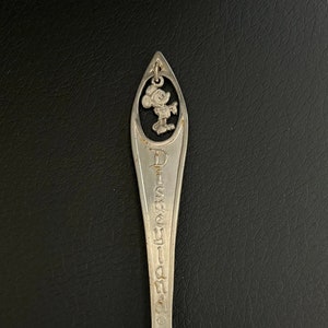 Vintage Disneyland Souvenir Spoon