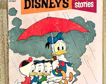Vintage Gold Key Walt Disney Comic Book - 1967-1970