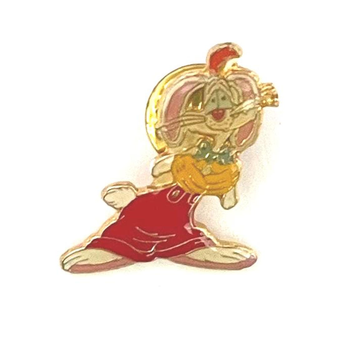 Roger Rabbit Fantasy D Pin Disney Vintage Who Framed Roger Rabbit Pin - Etsy