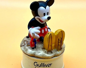 Vintage Disney Lenox Mickey Mouse Gulliver Mickey - Cartoon Debuted in 1934