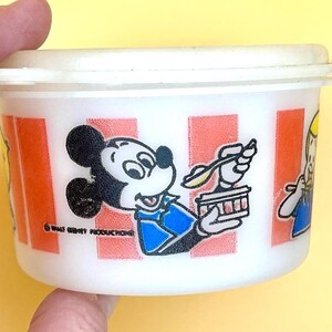 CLEARANCE - Vintage Disney Eagle Super Seal Food Storage Container - Made in the USA w/Mickey Mouse, Minnie Mouse, and Pluto