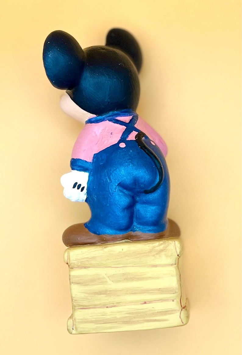 Vintage Ceramic Mickey Mouse Figurine image 4