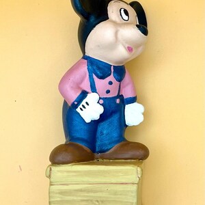 Vintage Ceramic Mickey Mouse Figurine image 2