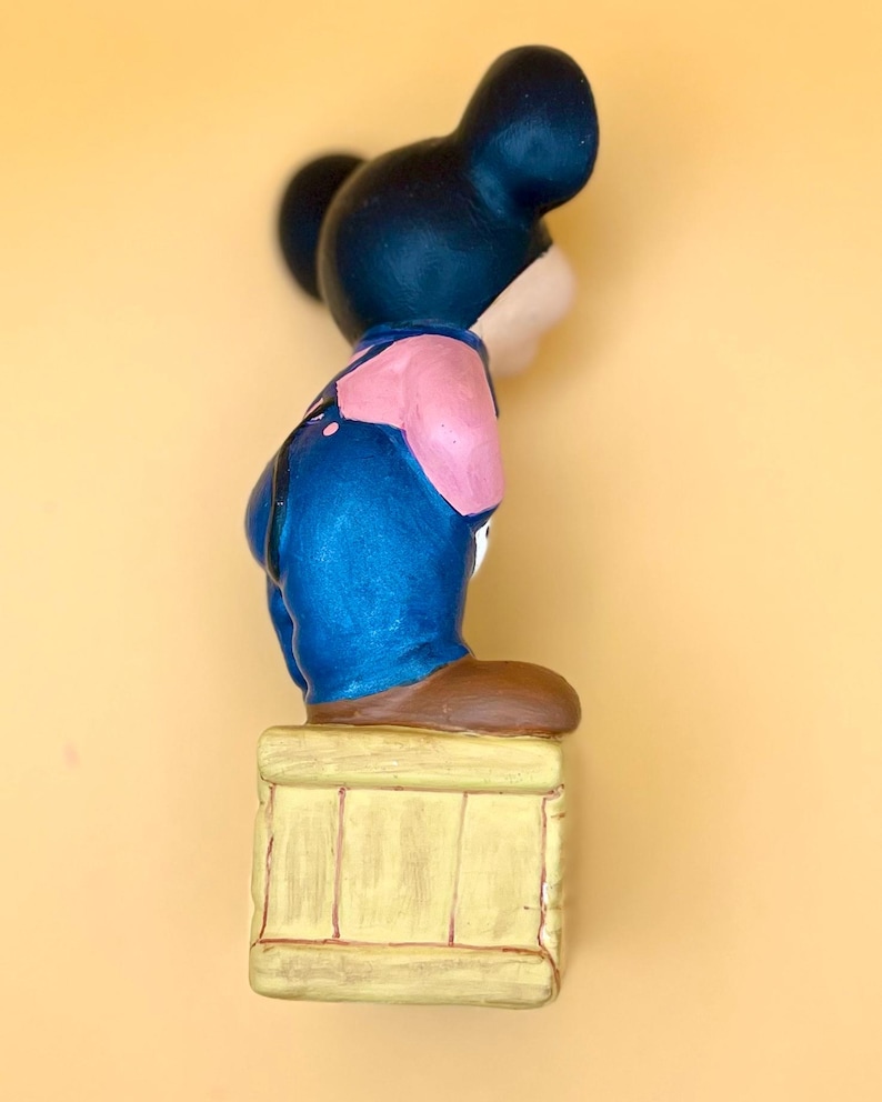 Vintage Ceramic Mickey Mouse Figurine image 3