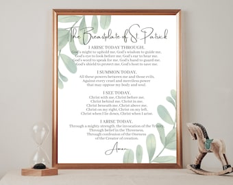 Breastplate of St. Patrick Printable Digital Download