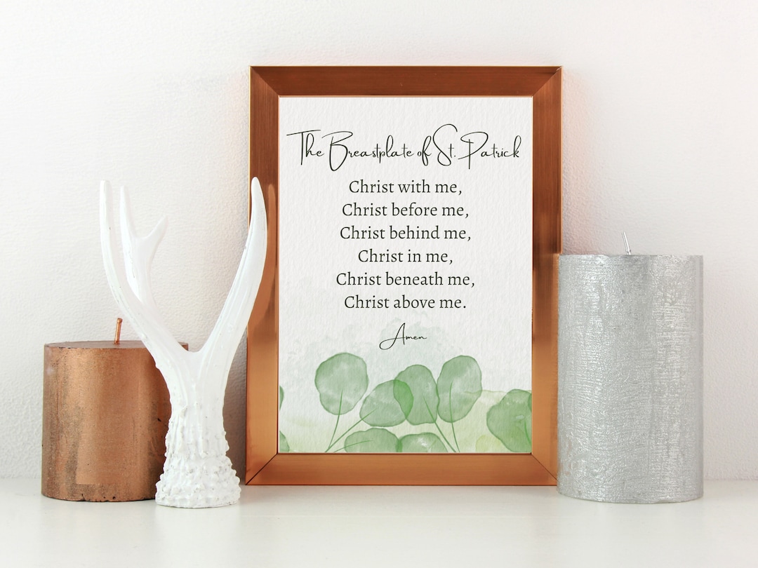 Breastplate of St. Patrick Printable Digital Download - Short Version ...