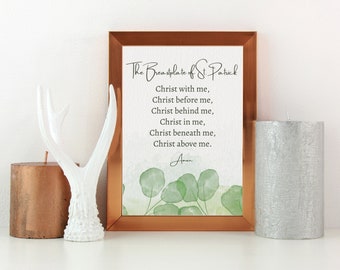 Breastplate of St. Patrick Printable Digital Download - Short Version