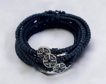 Talisman bracelet, prayer komboskini, christian komboskini, unisex komboskini, prayer bracelet, handmade bracelet komboskini