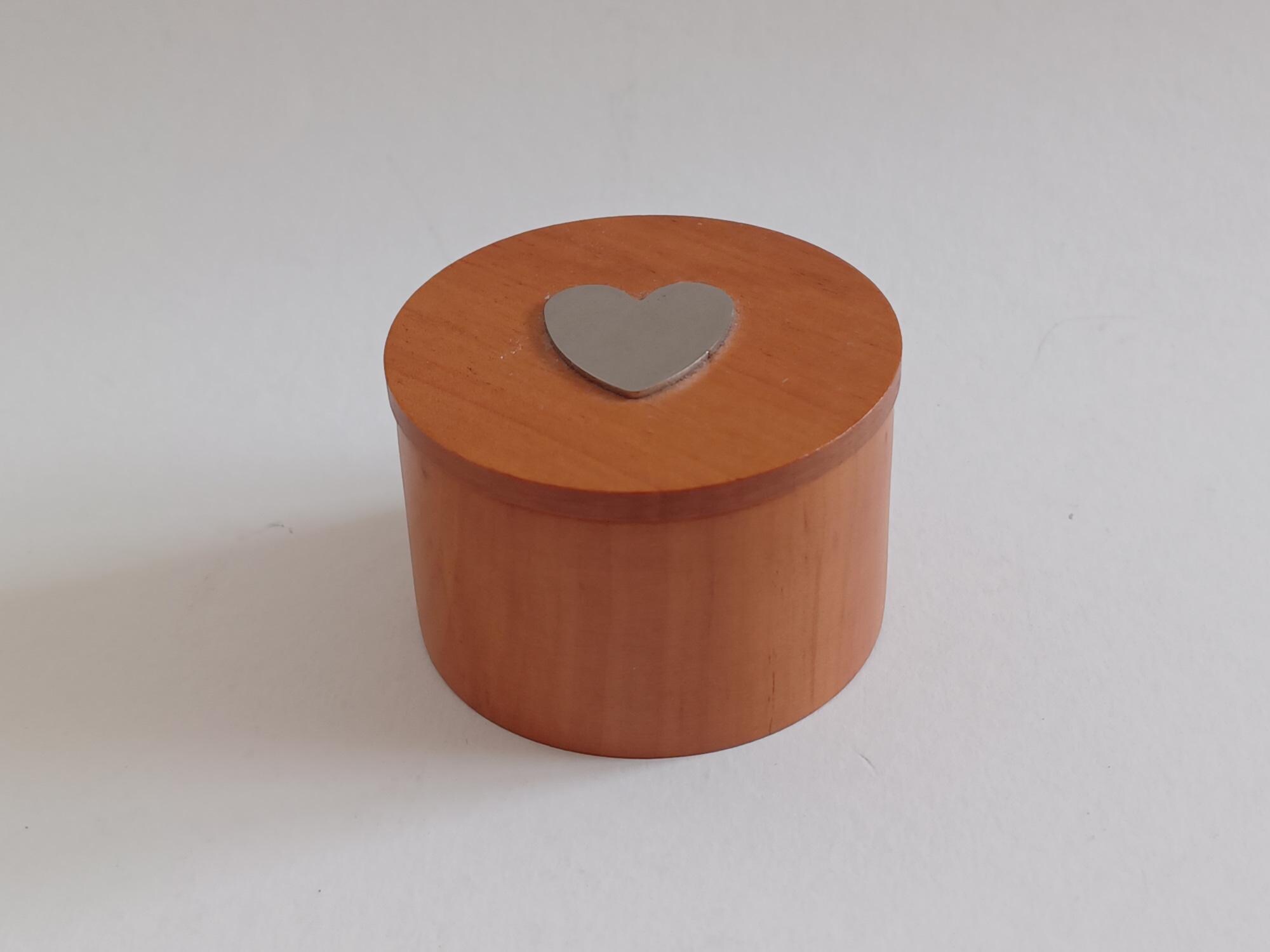 Jewelry Box Vintage Twergi Italy Precious Wood Heart Alessi - Etsy