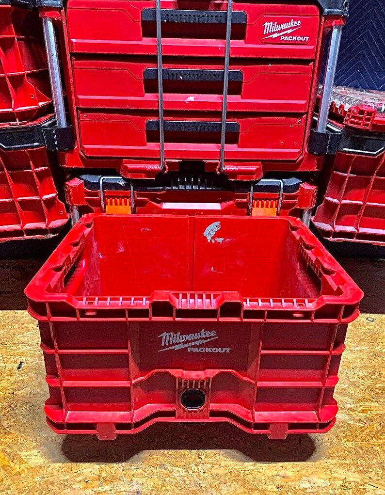 New Latch Upgrades Milwaukee Packout Milwaukee Crate Etsy