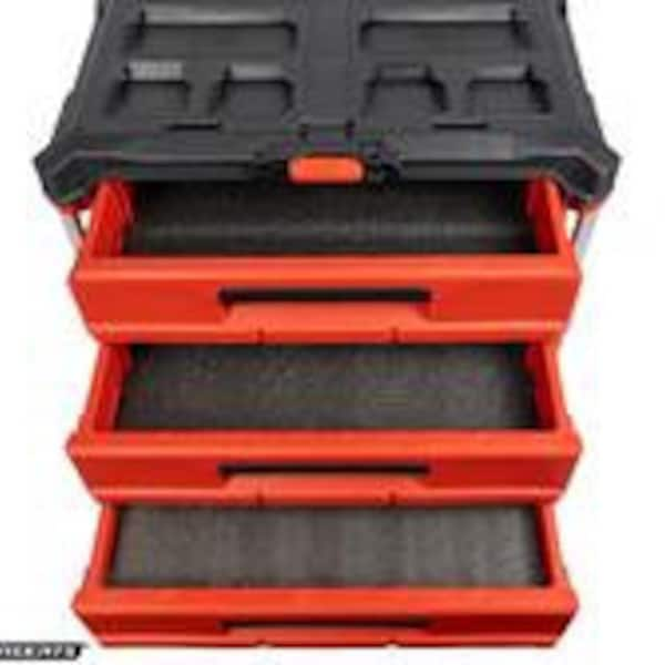 Kaizen Foam Insert for PACKOUT™ 3-Drawer Tool Box