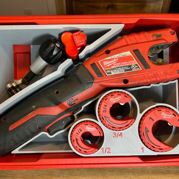 M12 Tubing Cutter Packout Insert (MTC)