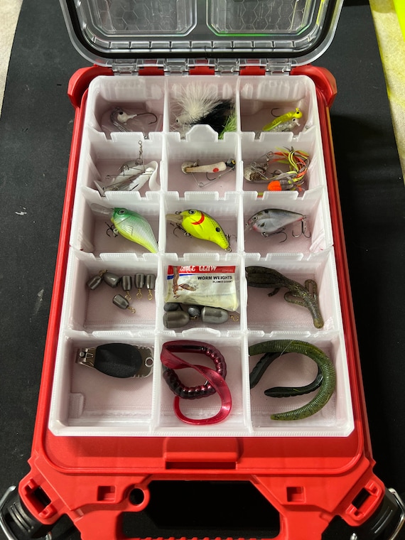 Packout Tackle Box Bundle Packout Fishing Tackle Box Insert Packout Low  Profile Compact Fishing Insert 