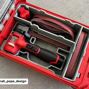 Milwaukee PACKOUT™ Compact Organizer Insert for M12 FUEL™ Bandfile | Stackout3D | Jonah Pope