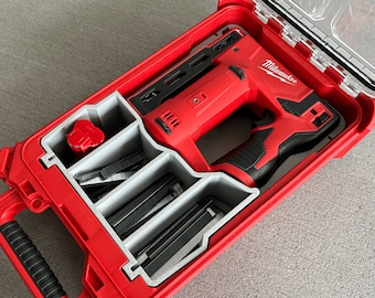 Milwaukee PACKOUT™ Compact Organizer Insert for M12™ 3/8" Crown Stapler | Stackout3D | Jonah Pope