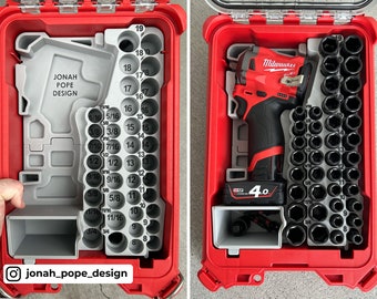 Milwaukee PACKOUT ™ M12 Stubby Touch 3/8 | Stackout3D | Jonah Pope