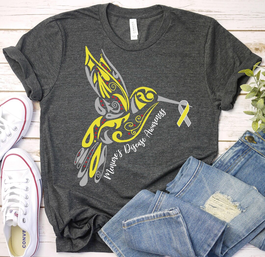 Meniere's Disease Awareness Shirt,meniere's Disease Ribbon Shirt