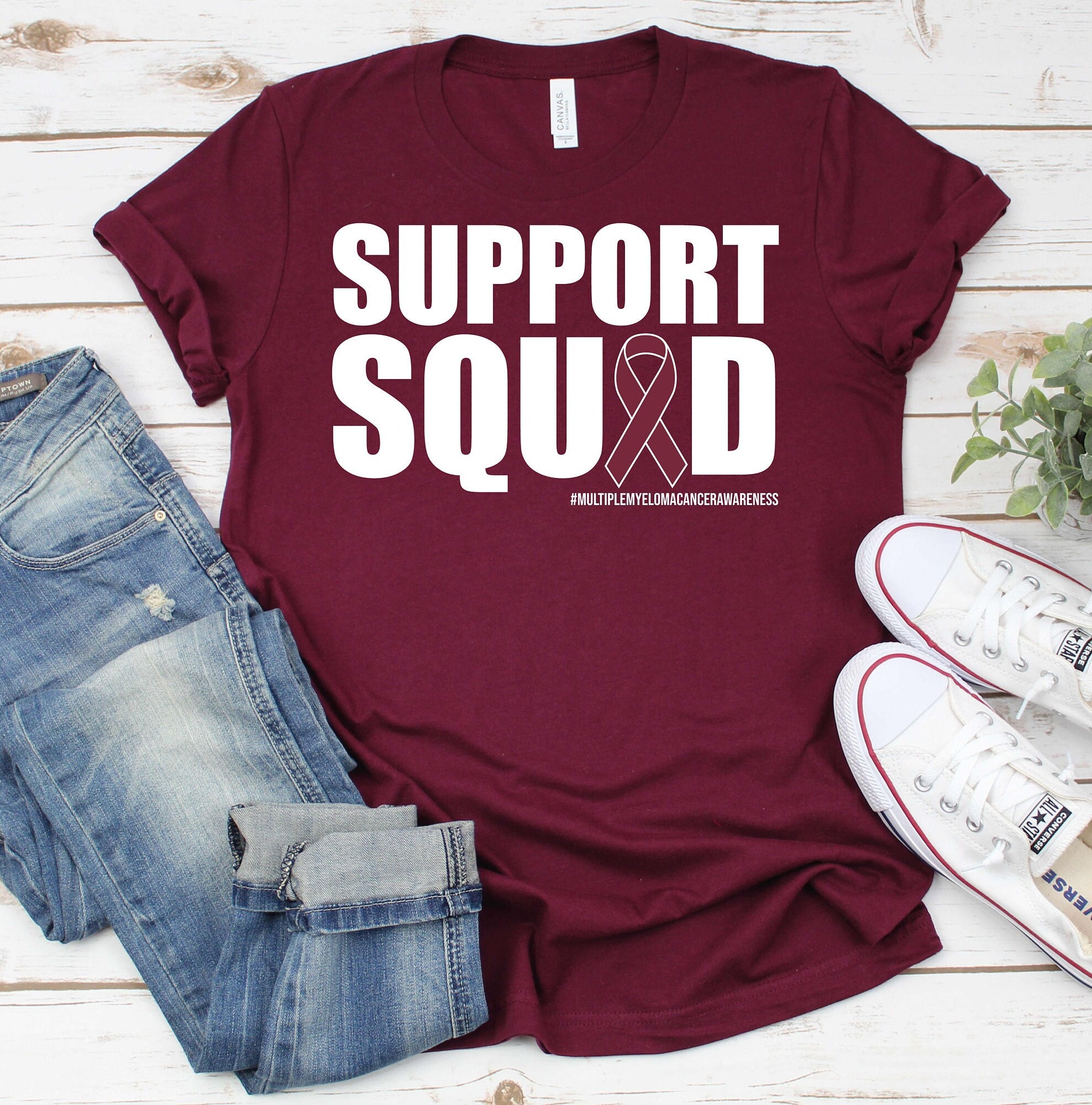Multiple Myeloma Cancer Awareness Shirt, Multiple Myeloma Cancer Support Squad Shirt,  Kahler Disease Shirt, Multiple Myeloma Cancer T-Shirt